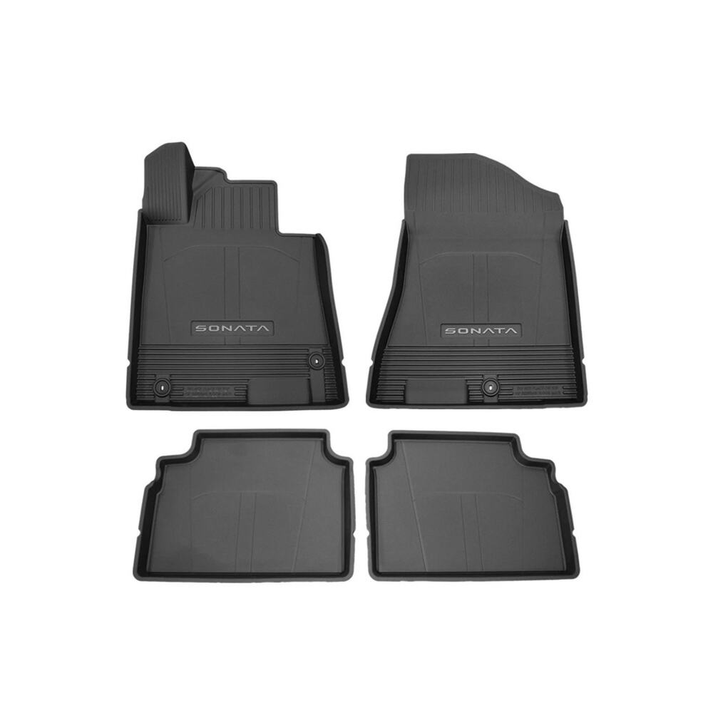 Hyundai Sonata All-Weather Floor Mats Set OEM New Set of 4 Factory (2024-2026)